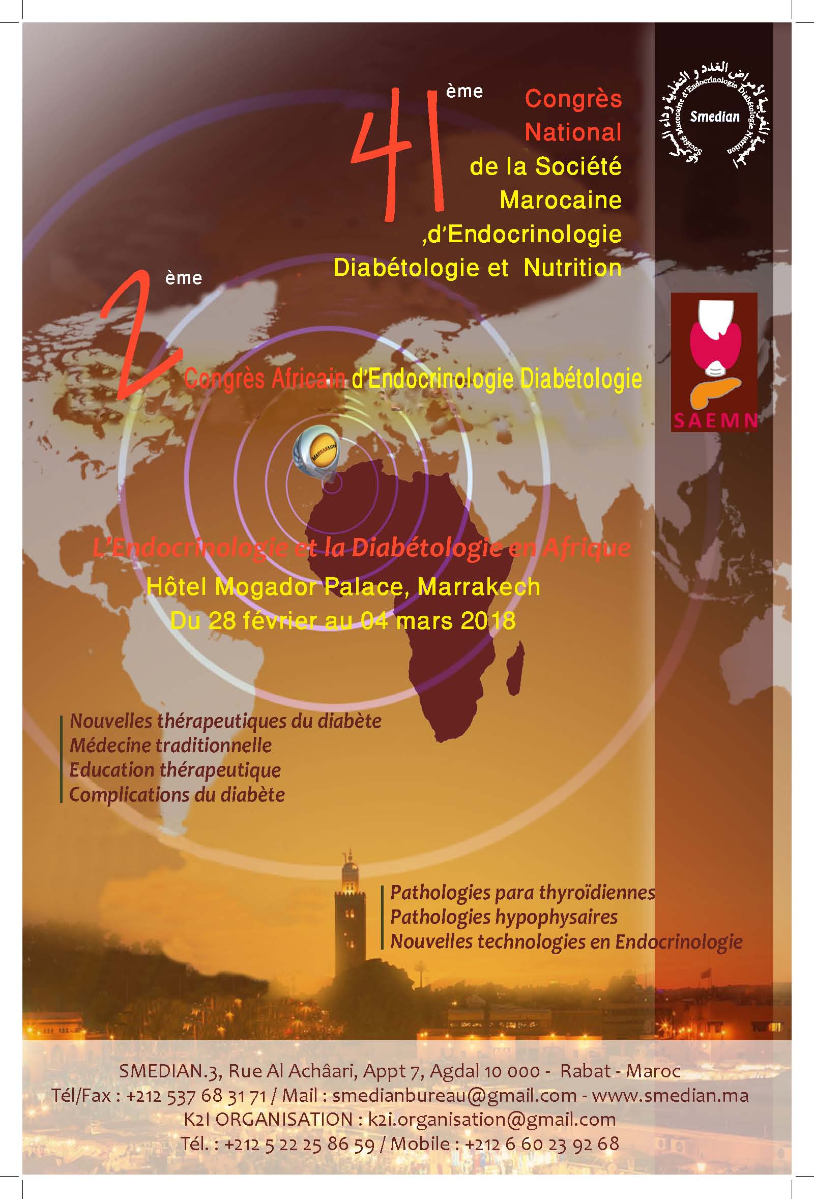 Affiche SMEDIAN 2018